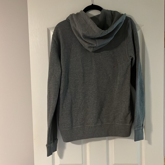 Replay men’s full zipper light grey hoodie in size M - Picture 5 of 10